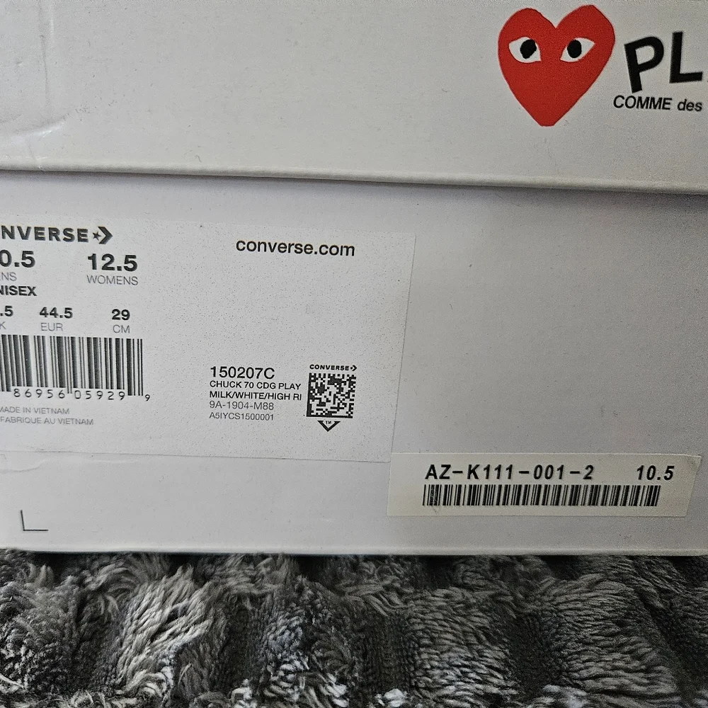 Unisex Converse Comme des Garcons - Picture 5 of 5